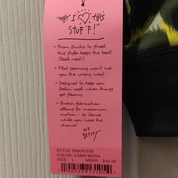 Betsy Johnson sports bra. - Picture 3 of 4